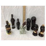 Flat of Black Americana & African Salt & Pepper
