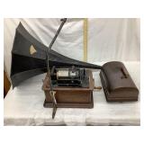 Edison Standard Phonograph w/ Horn, Appears to