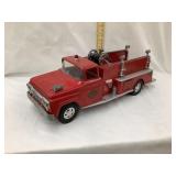 Early Tonka Toy Fire Truck, 1:16 Scale