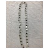 Vintage Lucite Necklace, 15"L
