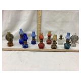 (10) Minature  Oil Lamps