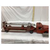 Vintage Structo Pressed Steel "Hook n Ladder" T