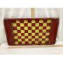 Primitive Painted Wooden Game Board, 23"x13"