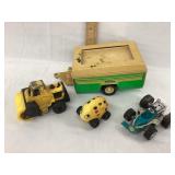 (4) Vintage Toys, (2) Tonka Some w/ Damage