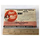 International Harvester/Wendt & Lillibridge