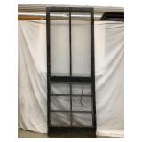 Painted Wooden Screen Door, 78 1/2' x 29 1/4'