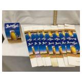 (9) Dubuque Star Beer Cardboard Table Displays,