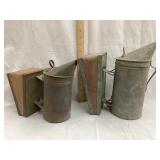 (2) Bee Smokers, 7 1/2' & 9 1/2'T