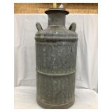 Skelly Oil Co. Embossed 10 Gal. Can, 27 1/2'T