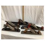 (5) Vintage Hand Planes, Incl. Millers Falls,
