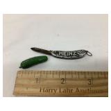 Heinz Adv. 'Pickle' Pocketknife & Pin