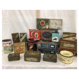 Large Tobacco Tin Collection