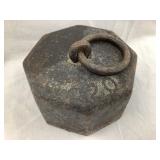 Cast Iron Horse Tether No. 20, Actual Weight 22