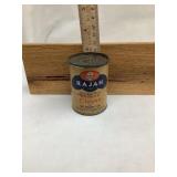 Rajah Cloves Tin, Paper Label, 2 3/4'T