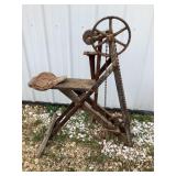 Early Pedal Chain Driven Sharpening Wheel,