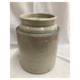 Stoneware Storage Jar, Rim Chip, 7'T