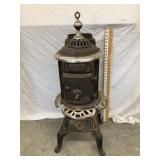 Oak Cast Iron #113 Pot Belly Stove, 42'T @