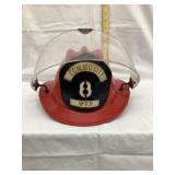 Fyr-Fyter Fireman's Helmet w/ Leather Badge,