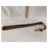 Police Leather Blackjack, 18 1/2'L