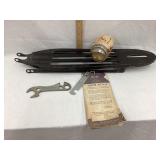 Vintage Bicycle Rack, Light, Wrench, Sears Jr.