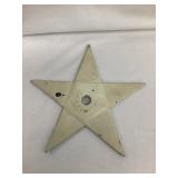 Cast Iron Painted Star, 9 1/2' Diameter