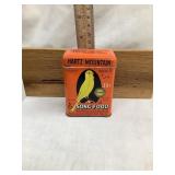 Hartz Mountain 'Song Food' Bird Seed Tin, 3 1/2'T