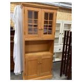 Modern Wooden Kitchen Style Cupboard, 72'T, 31