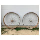 (2) John Deere Implement Iron Wheels, 46'