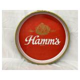 Vintage Hamm's Metal Adv. Beer Tray, 11