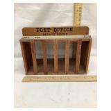 Folk Art Type Wooden 'Message Center', 7'T, 8