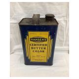 Hansen's Certified Butter Color 1 gal. Tin Can,