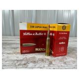 20 Rounds Lellier & Bellot .338 Lapua Mag.