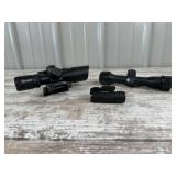 Scopes and Flashlight