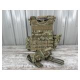 Tactical Bullet Proof Vest and Holster
