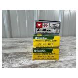 60 rounds 30-30 Winchester and Remington