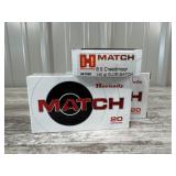 60 Rounds Hornady Match 6.5 Creedmoor 140gr ELD