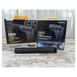 Sig Sauer Pistol Stabilizing Braces and Buffer