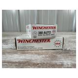 97 Rounds Winchester 380 Auto FMJ