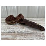 Leather Holster w/ Colt 45 Ammo (25 Rounds)