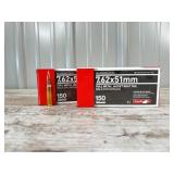 40 Rounds Aguila 7.62x51mm FMJ Boat Tail