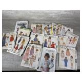 Vintage sewing patterns