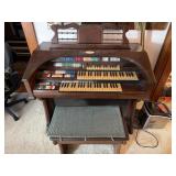 Wurlitzer Organ with Bench