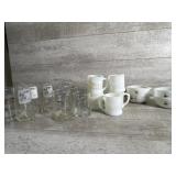 Vintage Grog dishes, Fire King bowls