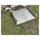 Dock plate