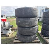 (4) Michelin Lt 275/65R20 Tires w/Wheels