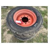 (2) 31x12-16.5 Bobcat Tires