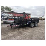 2021 14ft Load Trail Dump Trailer