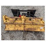 Rototiller with Skid steer Mount