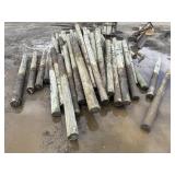 (65) Used 6 inch x 8 ft Fence Post