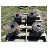 4 Rolls of New Barbed Wire
